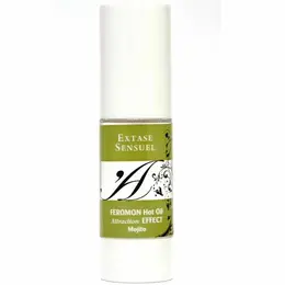 Extase Sensual Massage Oil Heat Effect Mojito Scent 30ml with Pheromones