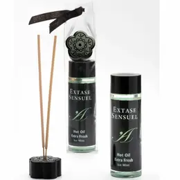 Extase Sensual Massage Oil Ice Effect Mint & Eucalyptus 100ml