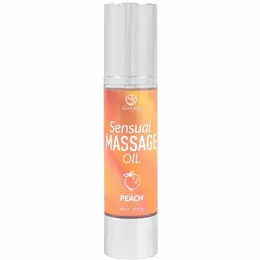 Secret Play Peach Massage Oil 50ml - Nourishing Aromatic Formula