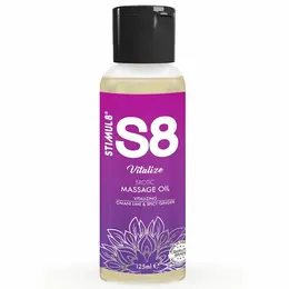 S8 Vitalize Massage Oil Omani Lime & Ginger 125ml - Hranljiva formula