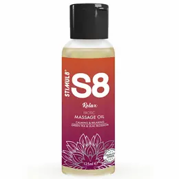 S8 Relax Green Tea Massage Oil 125 ml - Hranljiva formula za negu tela
