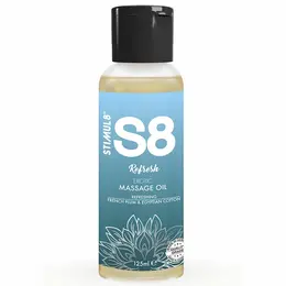 S8 Refresh Cotton Massage Oil 125 ml - Hranljivi miris French Plum & Cotton