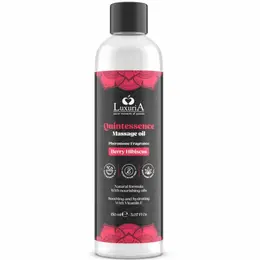 Intimateline Luxuria Massage Oil Berry 150ml - Hranljiva formula sa konopljom