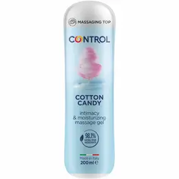 Control Cotton Candy 3-u-1 Masažni gel 200ml - Na vodenoj bazi, hidratantan