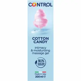 Control Cotton Candy 3-u-1 Masažni gel 200ml - Na vodenoj bazi, hidratantan