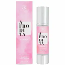 Secret Play Aphrodita Svileni Losion za Telo 50ml Bezzračni Dozator Miris Karamele