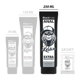 Black Hole Anal Relax Gel na Vodenoj Bazi 250ml - Neutralna Formula