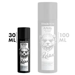 Black Hole Jojoba Relax Silikonski Lubrikant 30ml - Nežna Opuštajuća Formula