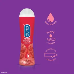 Durex Play Strawberry Intimni Gel 50ml - Voćna Aroma, Bez Šećera