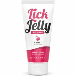 Intimateline Lick Jelly gel lubrikant višnja 30ml - voćna aroma