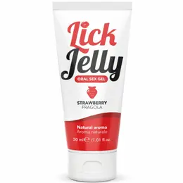 INTIMATELINE Lick Jelly lubrikant aroma jagode 50ml gel formula
