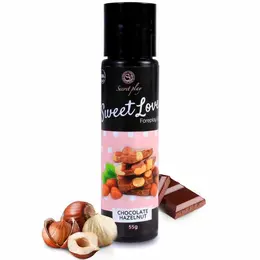 SecretPlay Sweet Love Jestivi Gel Čokolada i Lešnik 60ml Airless