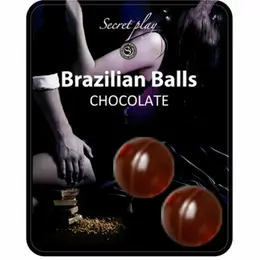 Secret Play brazilske kuglice sa mirisom čokolade intimne kapsule set od 2