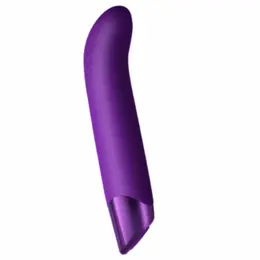Rocks-Off Chaiamo G Vibrator Ljubičasti - Zakrivljeni silikon, 10 modova, Vodootporan