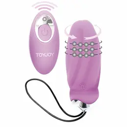 ToyJoy You Crack Me Up daljinski upravljano intimno jaje, 8 modova, Ljubičasta