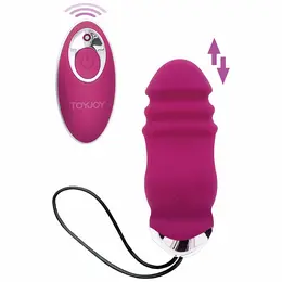 ToyJoy Sunny Side Up & Down vibrirajuće jaje daljinski upravljano Fuchsia 8 modova