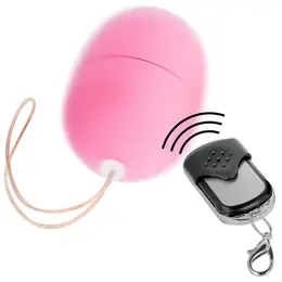 ONLINE daljinski upravljivo vibrirajuće jaje S Pink – 10 režima, vodootporno ABS