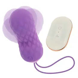 OHMAMA Remote Control Egg 7 Modes Compact USB Silicone 8.5x2.8cm