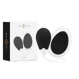 INTENSE Jan bežično vibrirajuće jaje Crno – 10 režima, USB punjivo