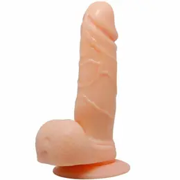 Baile Prime Dong Vibrirajuća i rotirajuća intimna mašina Prirodna 22 cm
