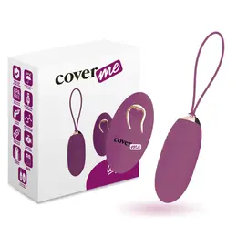 Coverme Lapi Lila daljinski upravljivo intimno jaje, 12 režima, Silikon, 7cm