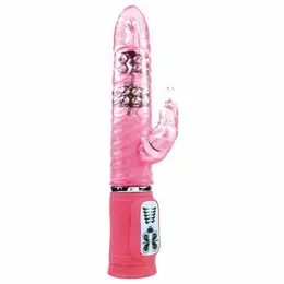 Baile Cute Passion Bunny Vibrirajući rotator 10 režima Ružičasti 27cm