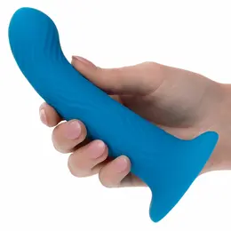 CalExotics Wave Rider Ripple Plavi Silikonski Čep sa Usisnom Bazom