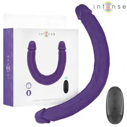 INTENSE Gunter Double Vibrating Model 40cm Purple Remote-Controlled