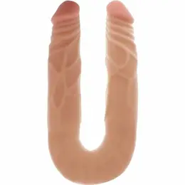 Get Real Dvostrani Intimni Uređaj 35 cm Boje Kože Fleksibilni PVC