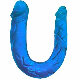 Baile Double Dong Plavi – Fleksibilni Dvostrani Intimni Uređaj, 30.5 cm