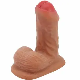 PRETTY LOVE Warnell Elastic Intimate Model 9.5 cm Mulato Color TPR