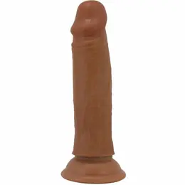 Pretty Love Quentin 18cm Anatomical Model Brown with Suction Base