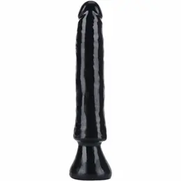 GET REAL Starter 16 cm Crni - Fleksibilni Intimni Model sa Usisnom Bazom