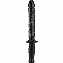 Get Real The Manhandler 38 cm Crni - Anatomski Intimni Štap PVC