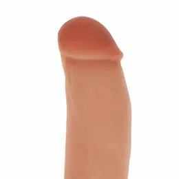 Get Real Silikonski Model 18 cm sa Usisnom Bazom, Ten Kože