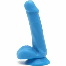 Get Real Happy Dicks Plavi 12 cm Anatomski Model sa Usisnom Bazom