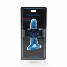 Get Real Happy Dicks Plavi 12 cm Anatomski Model sa Usisnom Bazom