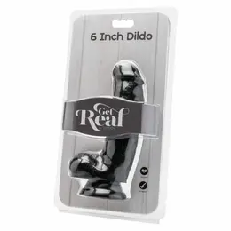 Get Real Crni Kompaktni Model 12 cm Anatomski Intimni Aparat