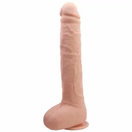 Baile Flexible Skin-Like Model, 28cm, Suction Base, Soft TPR