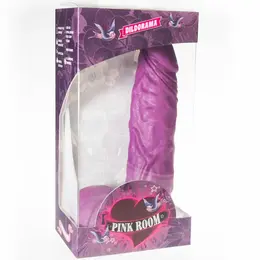 PINK ROOM Chems intimni model 20 cm Ljubičasti - Anatomski PVC sistem