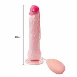 Baile Eros Fontana Intimna Naprava sa Usisnom Bazom 20cm TPR