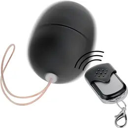 ONLINE S Crno Bezicno Vibratorsko Jaje sa Daljinskim Upravljanjem, 10 Modova