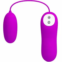 Pretty Love Eunice Wireless Vibrating Egg 12 Modes Silicone Pink