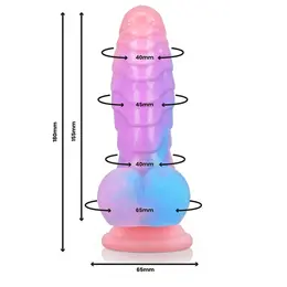 EPIC Empusa Čuvar Podzemlja Silikonski Model 18cm, Usisna Baza, Crni