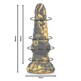EPIC Furias Silikonski Grčka Mitologija Fantazija Model 17.6cm Crni
