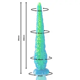 EPIC Scylla Fluorescentni Silikonski Pipalni Model Veliki 31.5cm