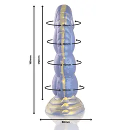 EPIC CYBERSILICOCK Poseidon Intimni Model Silikonski Plavi 22cm