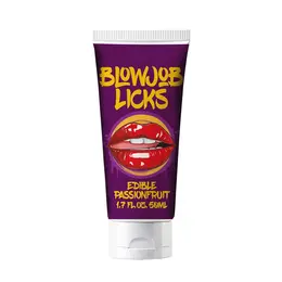 Blow Job Licks Gel za Telo sa Ukusom Marakuje 50ml – Intimna Nega od Shots