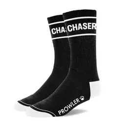 Prowler RED Chaser čarape crna/bela - Prepoznatljiv logo, uniseks, veličina M/L