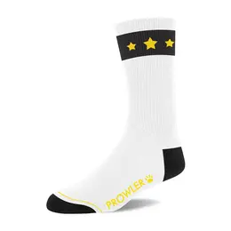 Prowler RED Gold Star čarape bela/crna/zlatna udoban pamuk uniseks